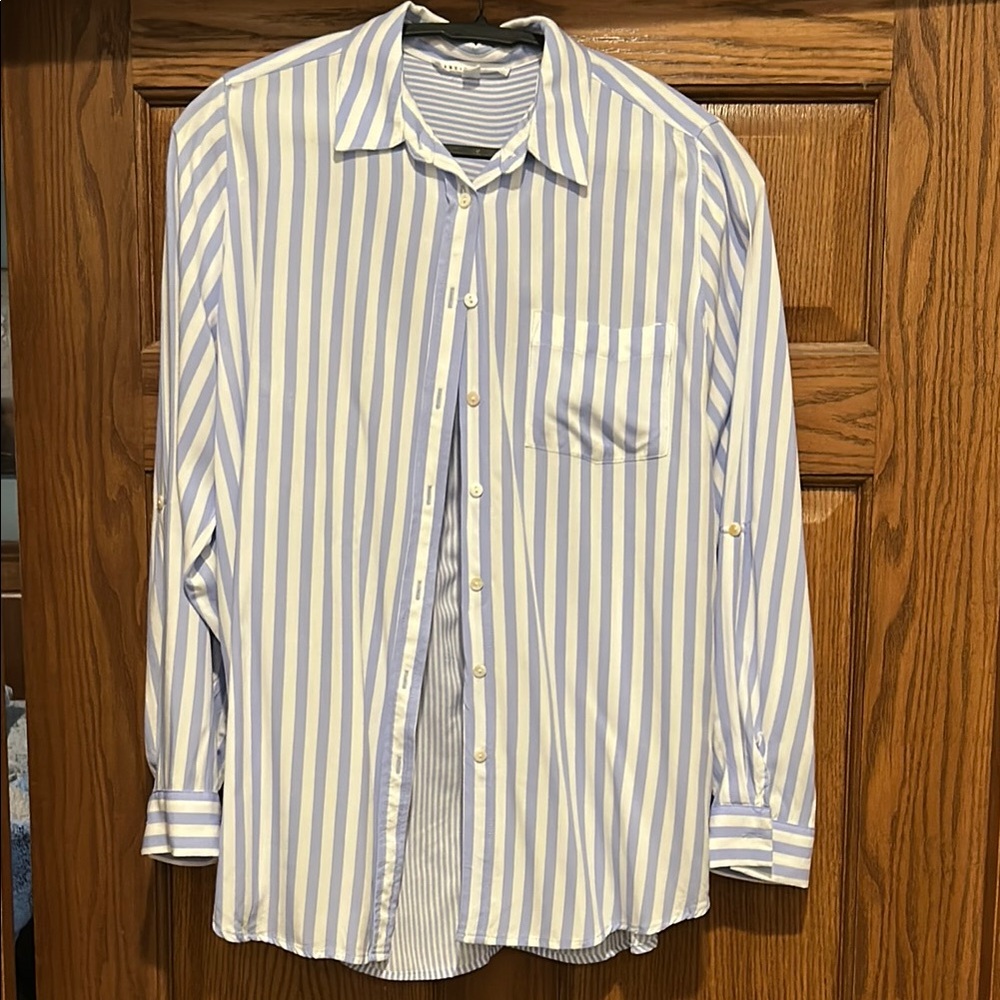 ••JANE+DELANCEY••Striped LONG SLEEVE Women’s Shirt